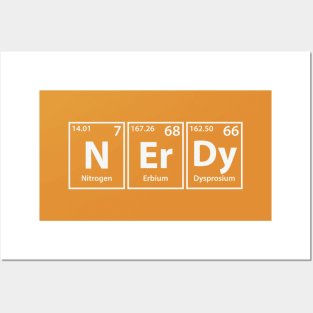 Nerdy Elements Spelling Posters and Art